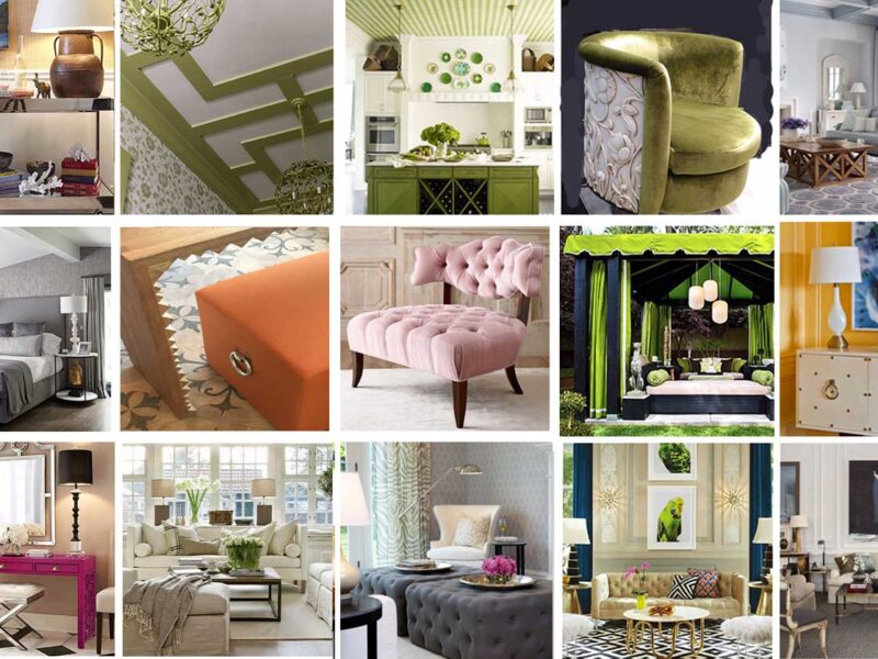 Collage of rooms for luxury interior design in Boynton Beach, FL